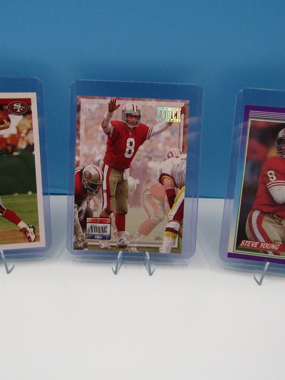 Football Cards | San Francisco 49's | Steve Young | Deion Sanders | Ken Norton